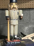 New York Yankees Wooden Nutcracker Baseball Mlb Kurt Adler 14". Fixed Price $35.00.
