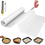 20"X6FT Silicone Baking Mat, Free Cut Non-stick Reusable Dough Oven Liner. Fixed Price $78.18.