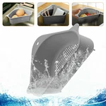 2 Pack Triangle Colander Strainer Skimmer Basket Filter Drain Kitchen Sink Rack. Fixed Price $10.99.