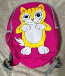 Moda West Pro Sport Kitty Cat To School Backpack Book Bag 16 Pink. Fixed Price $17.99.