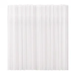 Individually Wrapped 100 Pcs Clear Plastic Straws, Disposable Drinking Straws.... Fixed Price $10.00.
