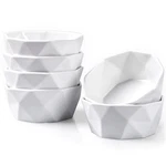 Delling Ramekins 4 Oz Set, Creme Brulee Oven Safe, Geometric Souffle.... Fixed Price $24.93.