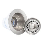 Jb Signature Brushed Nickel Kitchen Sink Strainer 2-PIECE Basket Design, Du.... Fixed Price $79.45.