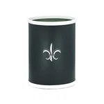 Kraftware Kasualware Oval Waste Basket, 14 Inch, Black. Fixed Price $36.22.