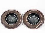 2 Cuisinart Kitchen Sink Strainer Drain Trap Food Debris Catcher Screen Silver. Fixed Price $14.00.