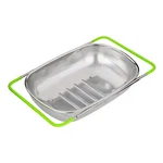 Tenta 5 Quart Over Sink Strainer Colander Basket Stainless Steel For Kitchen .... Fixed Price $25.32.