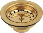 Solimeta Kitchen Sink Drain, Stainless Steel Strainers Gold,. Fixed Price $17.67.