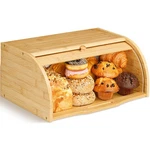 Golden Nature Bamboo Bread Box For 15.94" 7.09" W H,. Fixed Price $38.99.
