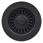 Eadot 3-1/2 Inch Polymer Black Sink Drain Assembly With Basket Strainer And S.... Fixed Price $27.97.