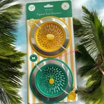 Pineapple & Lemon 2-PIECE Set Sink Strainer Kitchen Decor Standard Size New. Fixed Price $22.00.