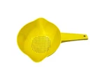 Vtg Tupperware #1200-4 Yellow Quart Strainer Colander Double Pour Spout Usa!. Fixed Price $8.99.