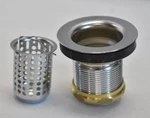Proflo Brass Body Junior Basket Strainer Chrome Finish 1-1/2" PF73BRCP. Fixed Price $17.99.
