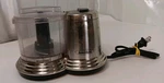 Vintage Kitchen Selectives Mini Chopper Model MC-26SP Stainless Steal. Fixed Price $14.99.