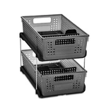 Madesmart Antimicrobial 2-TIER Organizer Multi-purpose Slide-out St... Fast Ship. Fixed Price $45.99.