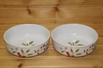 Noritake Berries 'n Such (2) Fruit, Berry Dessert Bowls, 4 1/2". Fixed Price $23.88.
