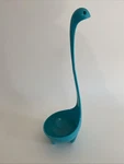 Nessie Stand Alone Soup Ladle Turquoise Ototo Loch Monster Kitchen Spoon. Fixed Price $12.47.