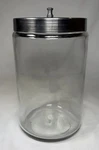 Vintage Grafco Apothecary Glass Jar W/ Lid Doctor Medical Sundry Canister 7. Fixed Price $26.00.