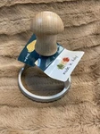 Eppicotispai Aluminum Round Ravioli Stamp With Beechwood Handle, 3-INCH. Fixed Price $10.00.
