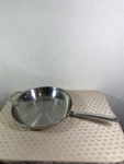 Threshold Stainless Steel Skillet 12" Dishwasher Safe Oven 500 Degrees. Fixed Price $31.49.