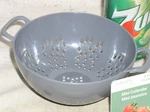 New Jacent Culinary Elements 6 Inch Double (2) Handle Small Mini Food Colander. Fixed Price $17.47.