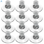 Fyntave 12 Pack 32MM Suction Cups With Screws Nut Clear Pvc Transparent. Fixed Price $13.63.