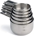 Hudson Essentials Stainless Steel Measuring Cups 6 Piece Set,. Fixed Price $42.29.