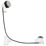Westbrass D50P45-07 Bath Drain Trim Kit Cable Drive Rotary Overflow Satin Nickel. Fixed Price $45.61.
