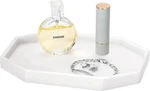 Shinowa Small Octagon Bathroom Vanity Tray, 8", Milky White. Fixed Price $21.46.