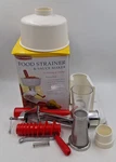 Back Basics Food Strainer & Sauce Maker Manual Tomato Apple/salsa Screens 220. Fixed Price $41.00.