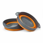 Kitchen Maestro, Collapsible Silicone Strainer And Mixing Bowl Set. Includes 9... Fixed Price $19.99.