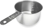 1 Stainless Steel Measuring Sturdy Metal 250 Ml 240 Cup,. Fixed Price $16.88.