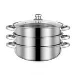 Steamer For Cooking, 5.0 Quarts Stainless Steel Pot, 3-TIER Food Stea.... Fixed Price $46.65.