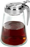 Glass Bottle Syrup Pitcher Honey Maple 12 Ounces, / Chrome. Fixed Price $13.31.