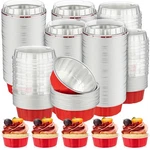 Tessco For You 150 Pcs Disposable Ramekins With Lids 8 Oz Creme Brulee. Fixed Price $61.45.