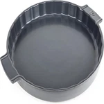 Peugeot - Appolia Tart Pan Ceramic Pie Dish Handles Slate 11.75 X 1.5 Inches. Fixed Price $80.38.