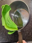 Snap 'n Silicone Pot Pasta Strainer 2 Pack - Better Than Colander!. Fixed Price $11.97.