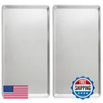 Nordic Ware Aluminum Full Size Sheet Pan 26 X 18 Inches For Commercial Oven Use. Fixed Price $82.48.