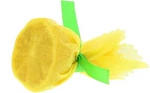 Royal Flat Yellow Lemon Wraps With Green Ribbons, Package Of 1000. Fixed Price $228.41.