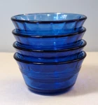 Vintage Pyrex Cobalt Blue Custard Cups Ramekins 6 Oz Set Of 4. Fixed Price $26.95.