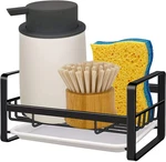 Kitchen Sink Caddy Sponge Holder Organizer, Tray Drainer Rack, Soap Dish. Fixed Price $17.45.