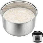 New Stainless Steel Inner Pot Of Rice Cooker Compatible With Aroma. Fixed Price $25.75.