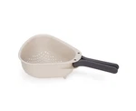 Joseph Droplet Compact Colander With Folding Handles, Large, White. Fixed Price $26.29.