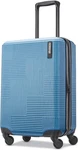 Stratum Xlt Expandable Hardside Luggage W/ Spinner Wheels Blue Spruce Carry-on. Fixed Price $97.24.
