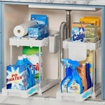 Under Kitchen Sink Organizer, 2-TIER Organizers And Storage For Ki.... Fixed Price $23.48.