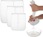 Nut Milk Bag, 3 Pack Reusable Nylon Cheesecloth Fine Mesh Bags Food Strai. Fixed Price $6.56.