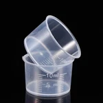 Toyandona Disposable Measuring Cup Set Pack Of 100 3.2X3.2CM, Transparent. Fixed Price $27.99.