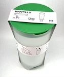 New Ikea Uppfylld Salad Shaker With Strainer, Bright Green/clear, 47 Oz. Fixed Price $11.56.