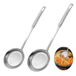 2 Pack Fine Mesh Strainer Stainless Steel Colander Kitchen Food Grease 75 Chars. Fixed Price $15.15.