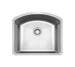 Whitehaus WHNC2321 Stainless Steel 23'' Single Bowl Kitchen Undermount Sink. Fixed Price $815.50.
