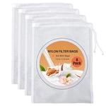 Kimmama 4 Pack Nut Milk Bag Food Grade Nylon Strainer 7.9 X 11.8 Inch Cheese .... Fixed Price $11.24.